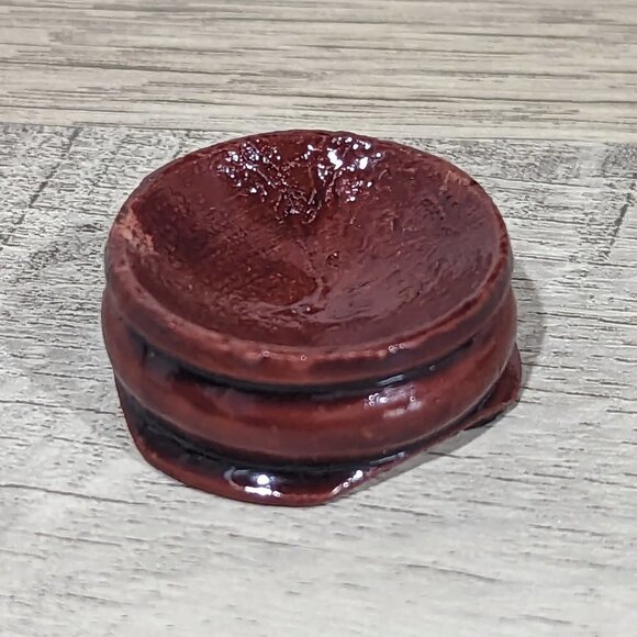 Hand carved natural green jade egg with Zhong Kui with wooden stand - Picture 7 of 8